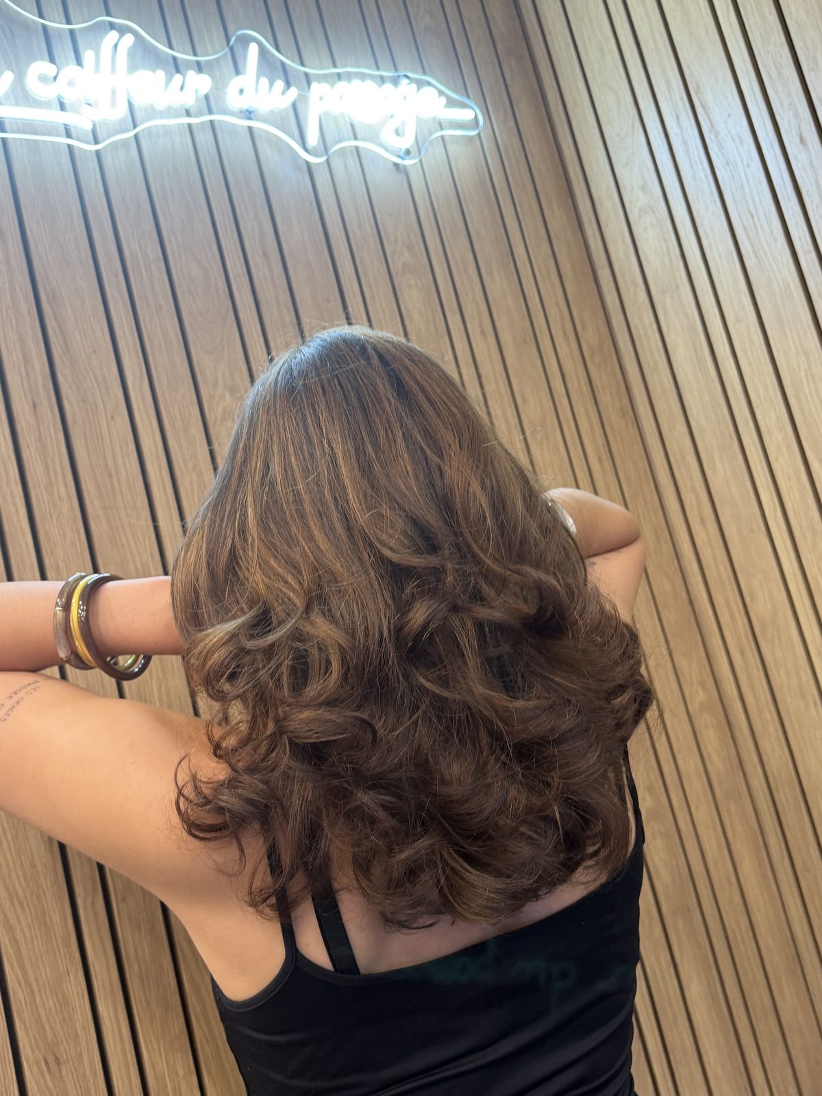 Balayage réalisation 4