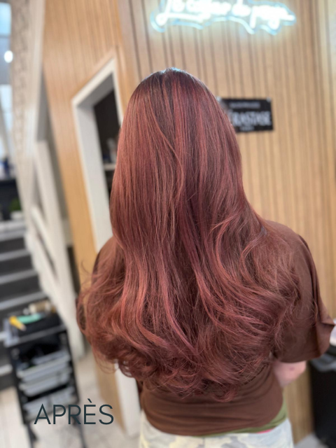 Après coloration